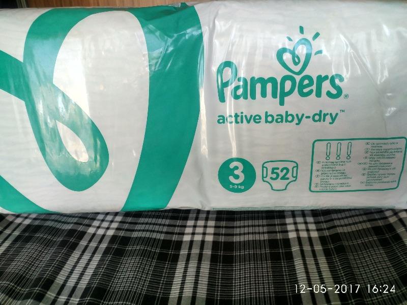 pampers active baby 3 208