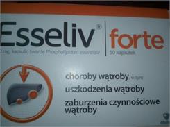 Esseliv forte 300 mg 50 kapsułek 