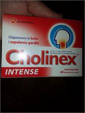 Cholinex Intense Jeżyna 20 pastylek do ssania