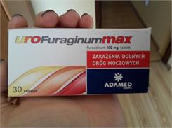 Urofuraginum Max 100 mg 30 tabletek