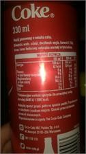Coca cola puszka 0,33l