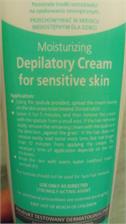 EVELINE JUST EPIL Nawilżający krem do depilacji skóry wrażliwej - 125ml