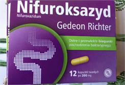 Nifuroksazyd Richter 200mg 12 kapsułek