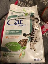 Cat Chow Sterilised Dla Sterylizowanych Kotów Bogata w Kurczaka 1,5kg