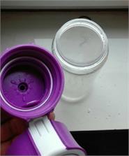 BRITA butelka z filtrem fioletowa + 4 filtry