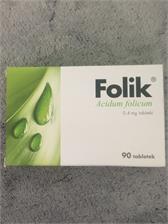 Folik 0,4mg 90 tabletek