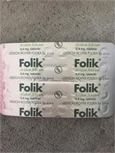 Folik 0,4mg 90 tabletek