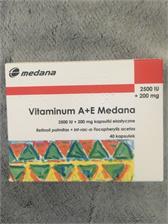 Vitaminum A  +  E (2500j.m + 200mg) 40 kapsułek