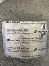 Vitaminum A  +  E (2500j.m + 200mg) 40 kapsułek