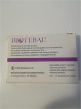 Biotebal 5mg 30 tabl.