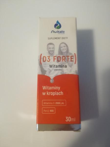 Medicaline Avitale Witamina D3 Forte 30ml