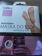 L’biotica złuszczająca maska do stóp 1 para