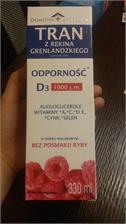 Domowa Apteczka Tran z Rekina, dla dzieci powyżej 3 lat i dorosłych, smak malinowy, 330 ml