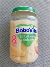 Bobovita Jabłka I Banany Z Biszkoptem Po 8 Miesiącu 2X190G