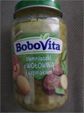 Bobovita Ziemniaczki Z Wołowiną I Szpinakiem Po 8 Miesiącu 190G