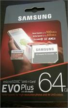 Samsung EVO PLUS microSDXC 64GB UHS-I U3 (MB-MC64GA/EU)