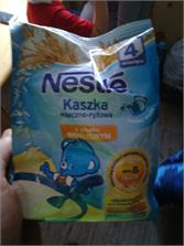 Nestle Kaszka mleczno-ryżowa Morela dla niemowląt po 4 Miesiącu 230g