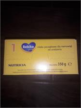 Bebiko 1 mleko początkowe dla niemowląt od urodzenia 350g