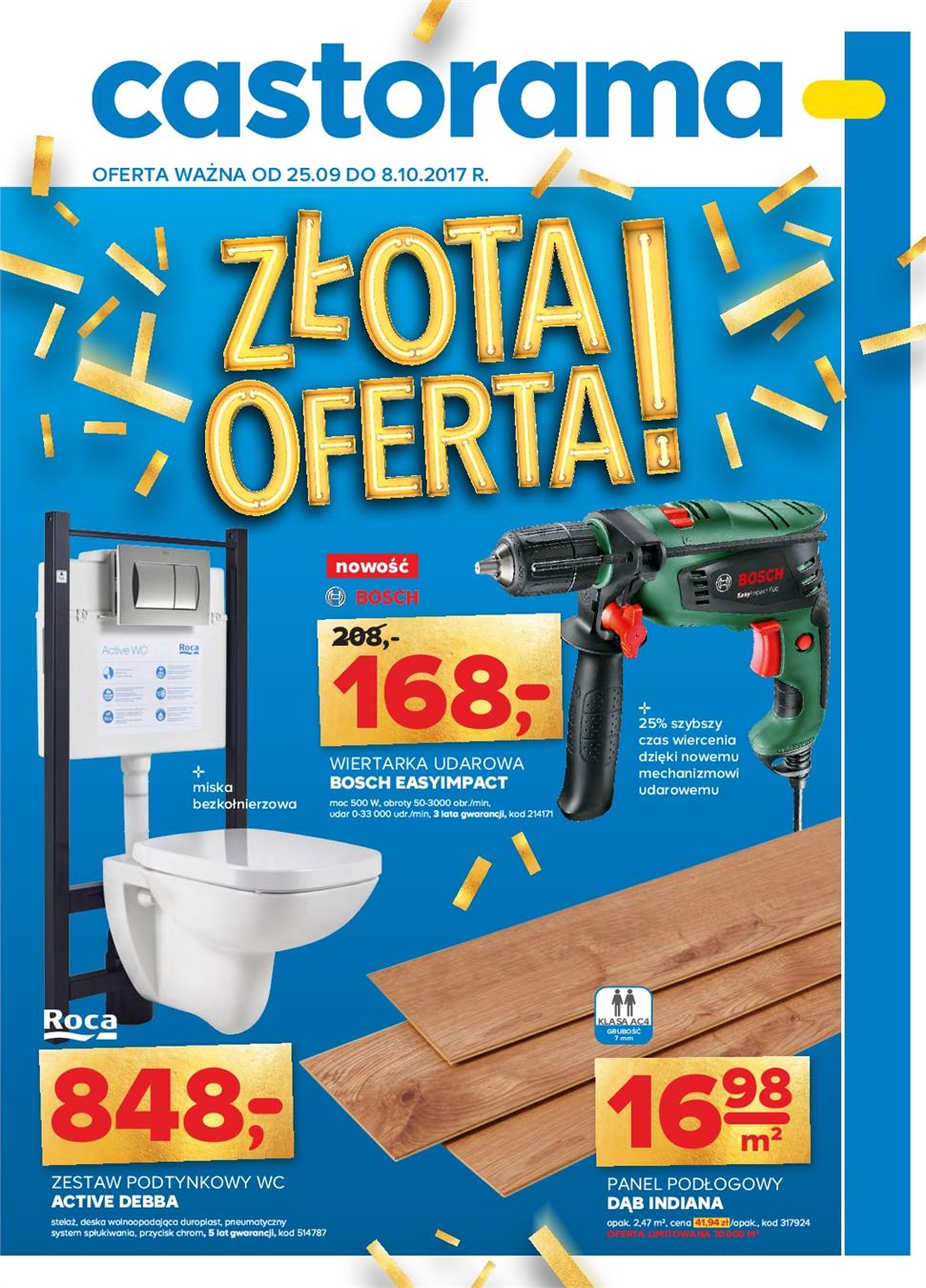 Gazetka Promocyjna Castorama.pl - "Złota Oferta", Wrzesień 2017 ...