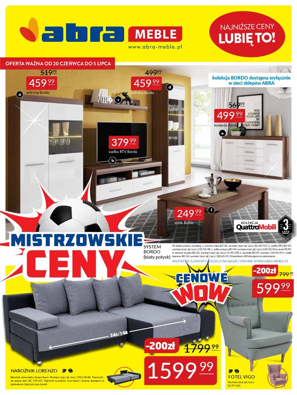 Gazetka Promocyjna Abra Meblepl Gazetka Czerwiec 2018