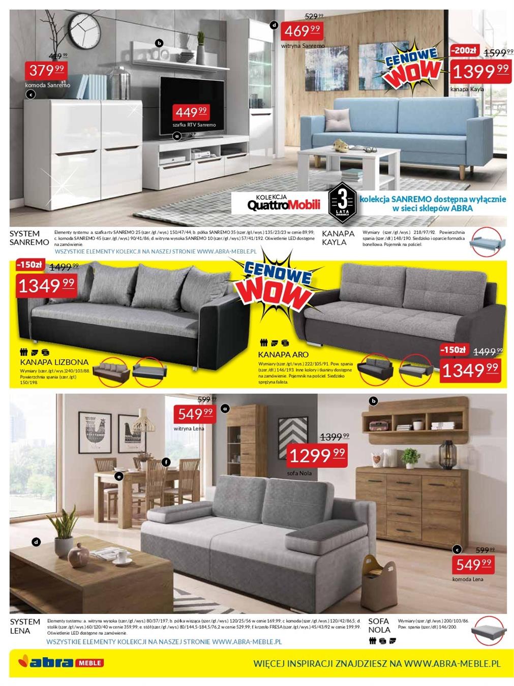 Gazetka Promocyjna Abra Meblepl Gazetka Czerwiec 2018