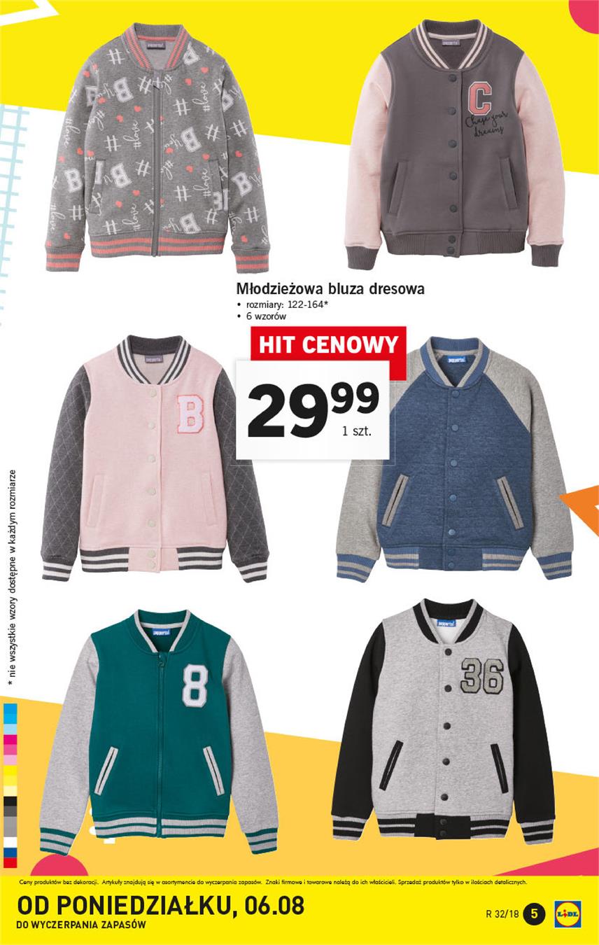 Gazetka Promocyjna Lidlpl Katalog Lidl Sierpień 2018