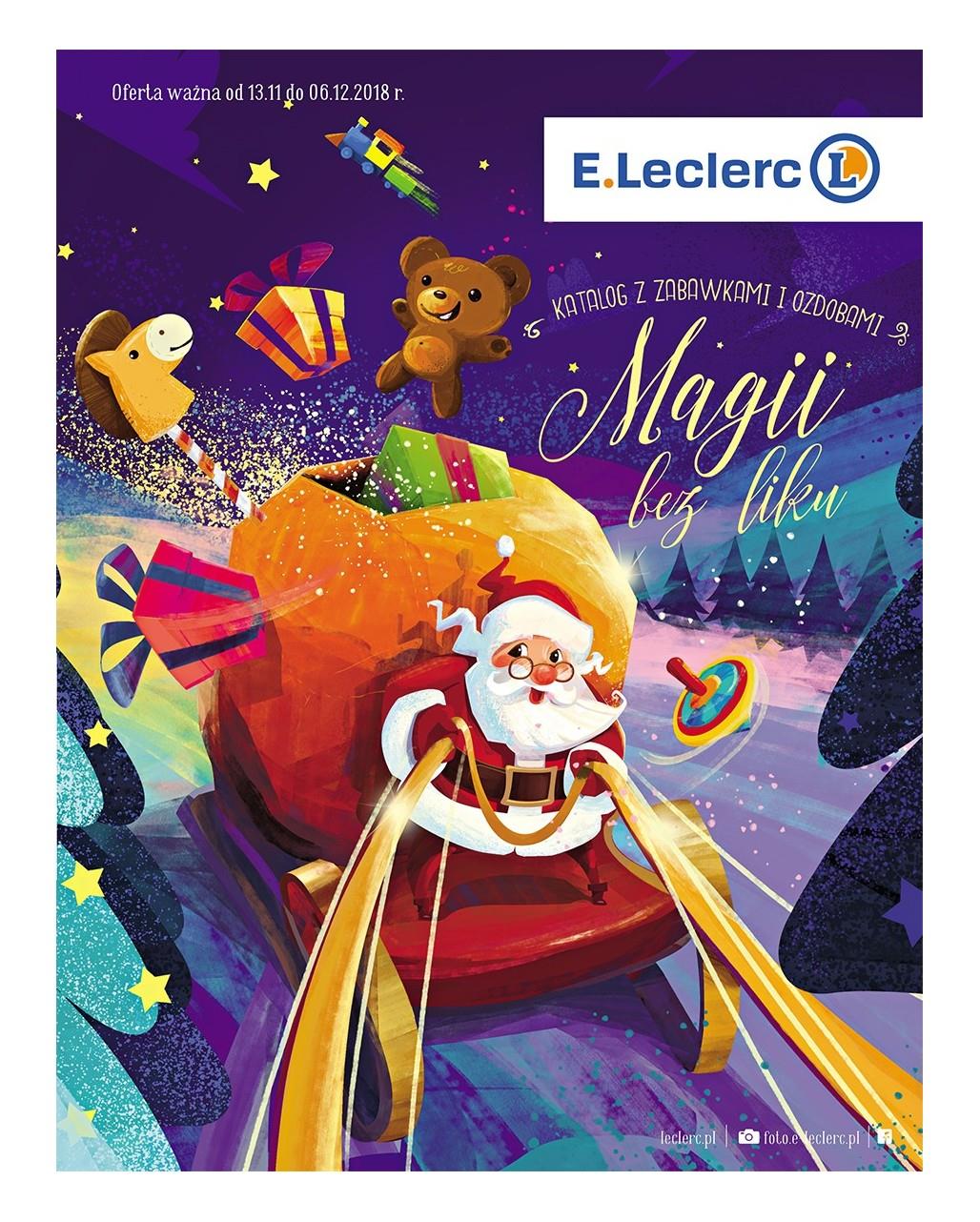 Gazetka Promocyjna E Leclercpl Katalog Zabawki Listopad 2018