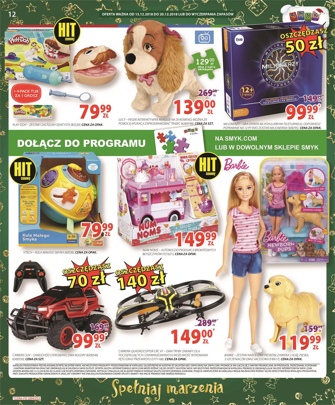 Gazetka Promocyjna Smykcom Katalog Smyka Grudzień 2018