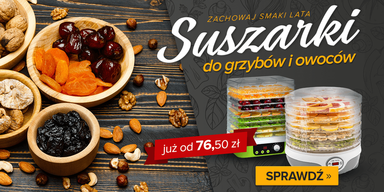Suszarki do grzybów